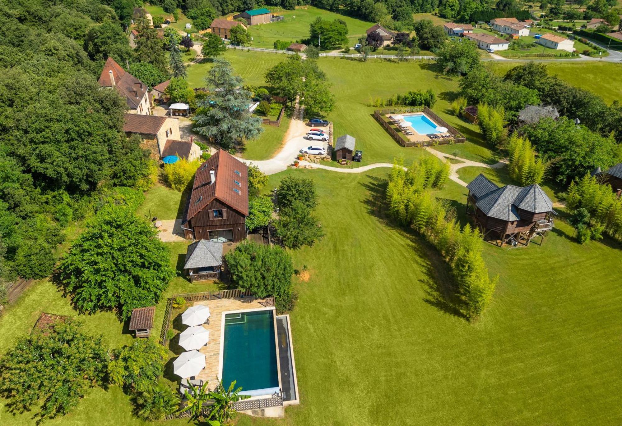 Domaine De Campagnac - Spa & Sauna Carsac-Aillac ภายนอก รูปภาพ